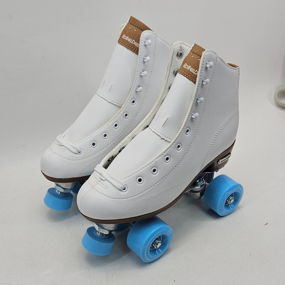 Roller Derby Cruze XR White Teal Women 9 Quad Roller Skates U727W New in Box - Picture 2 of 16